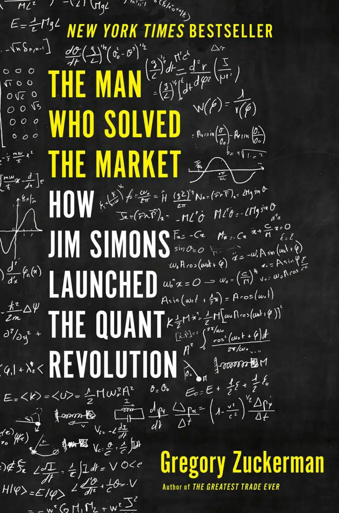 The Man Who Solved The Market Book Cover