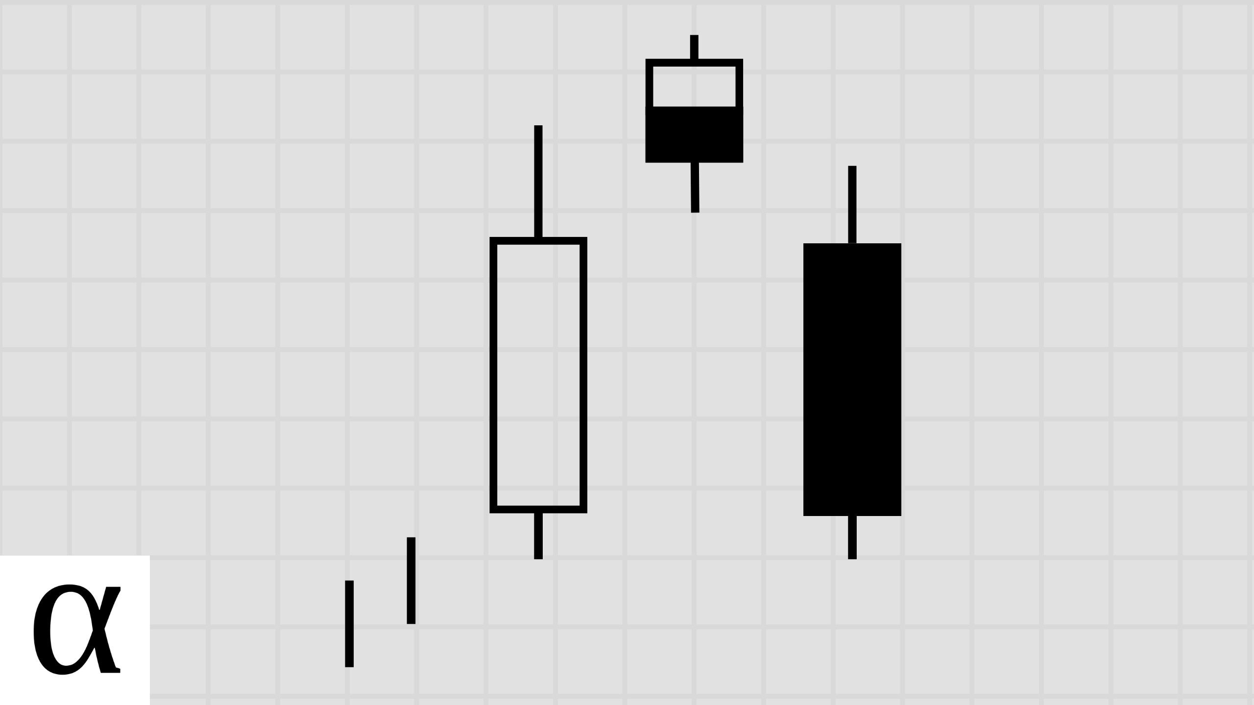 Evening Star Candlestick Pattern Illustration © Analyzing Alpha