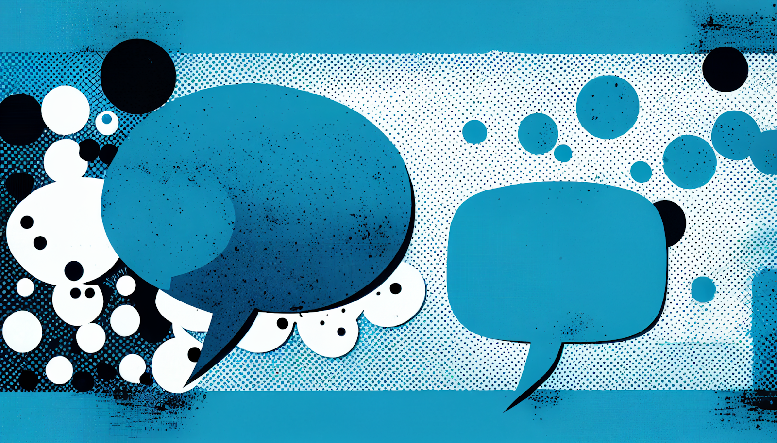 Tom Basso Quotes Blue Word Bubbles Illustration